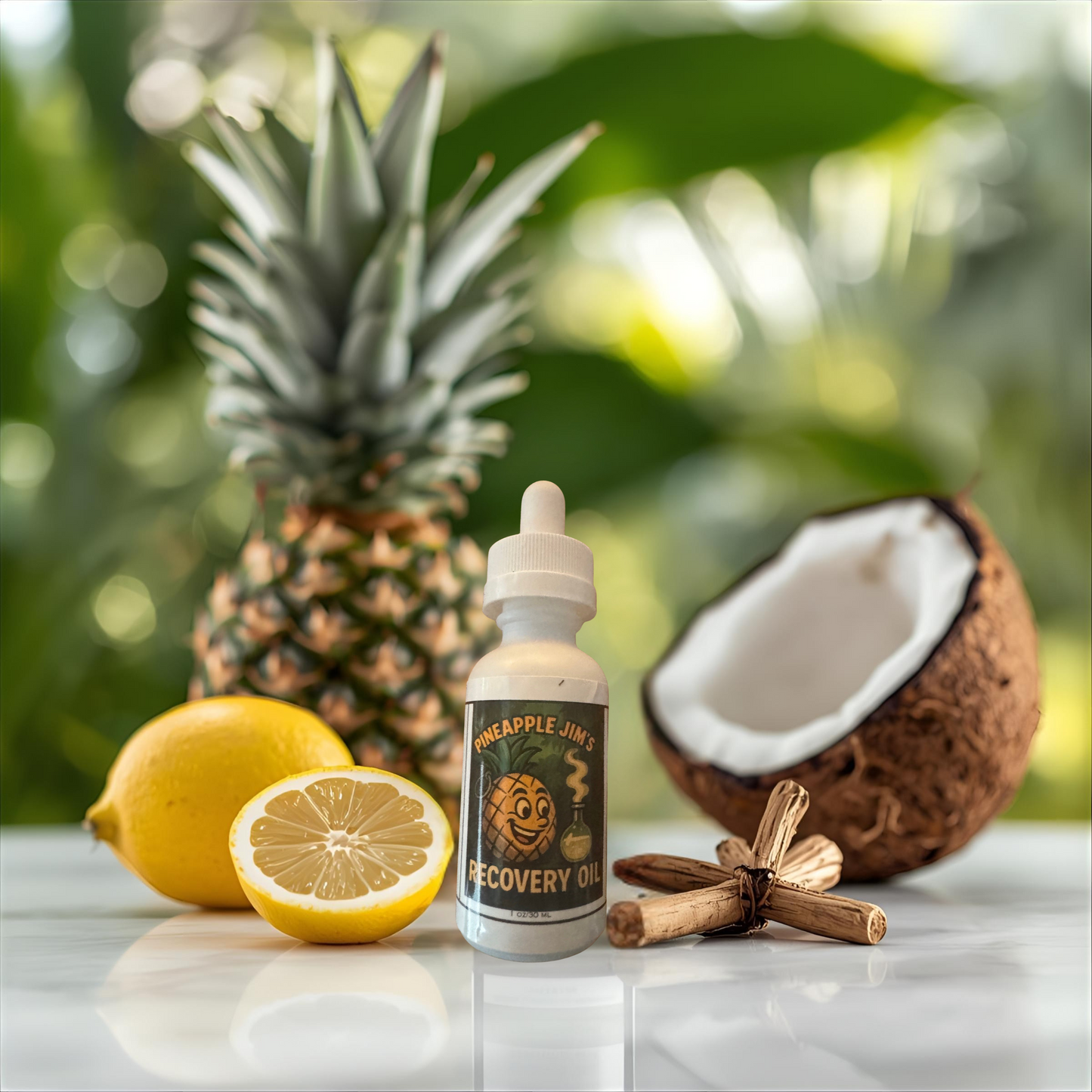 Pineapple Jim's Recovery Beard Oil