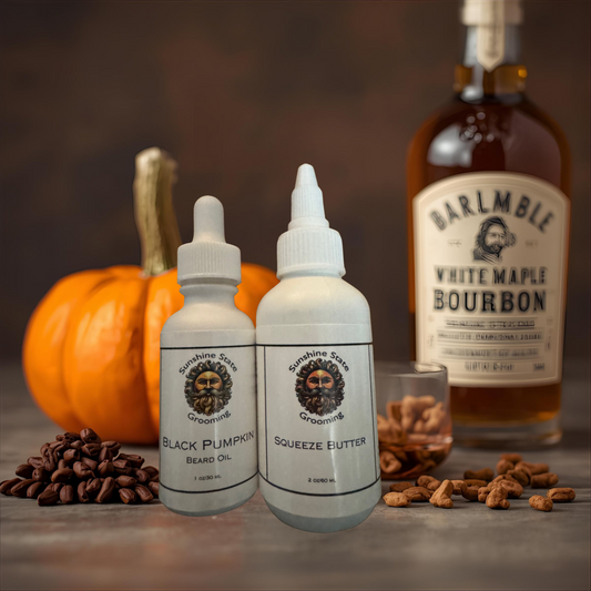 Black Pumpkin Oil and Squeeze Butter