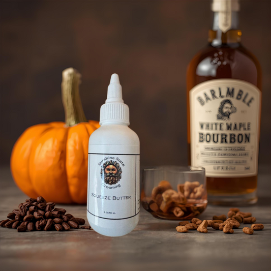 Black Pumpkin Squeeze Beard  Butter